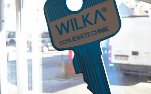 Wilka Schlüssel- Schild