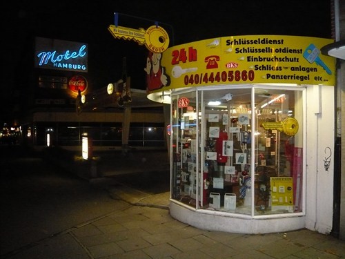 Schlüsseldienst Ladengeschäft Nacht